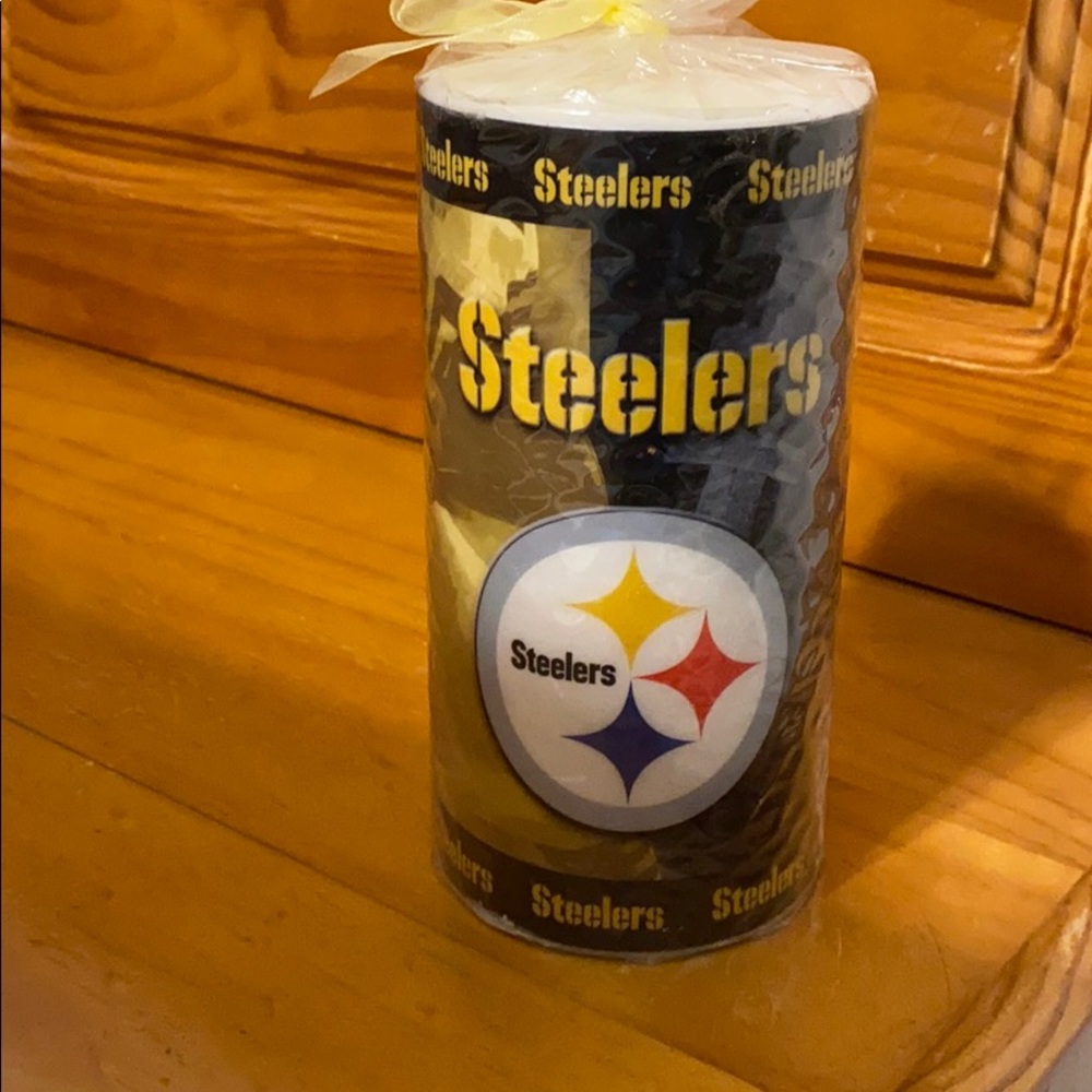 Steelers candle